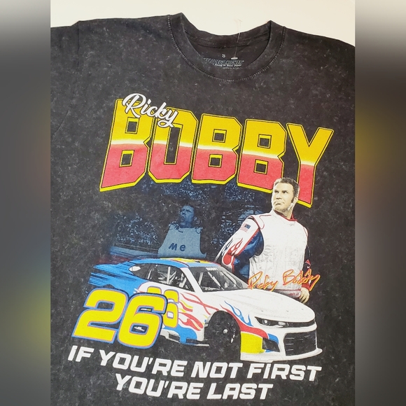 Ricky Bobby If You're Not First You're Last Talladega Nights T-Shirt Size Small - Picture 2 of 5